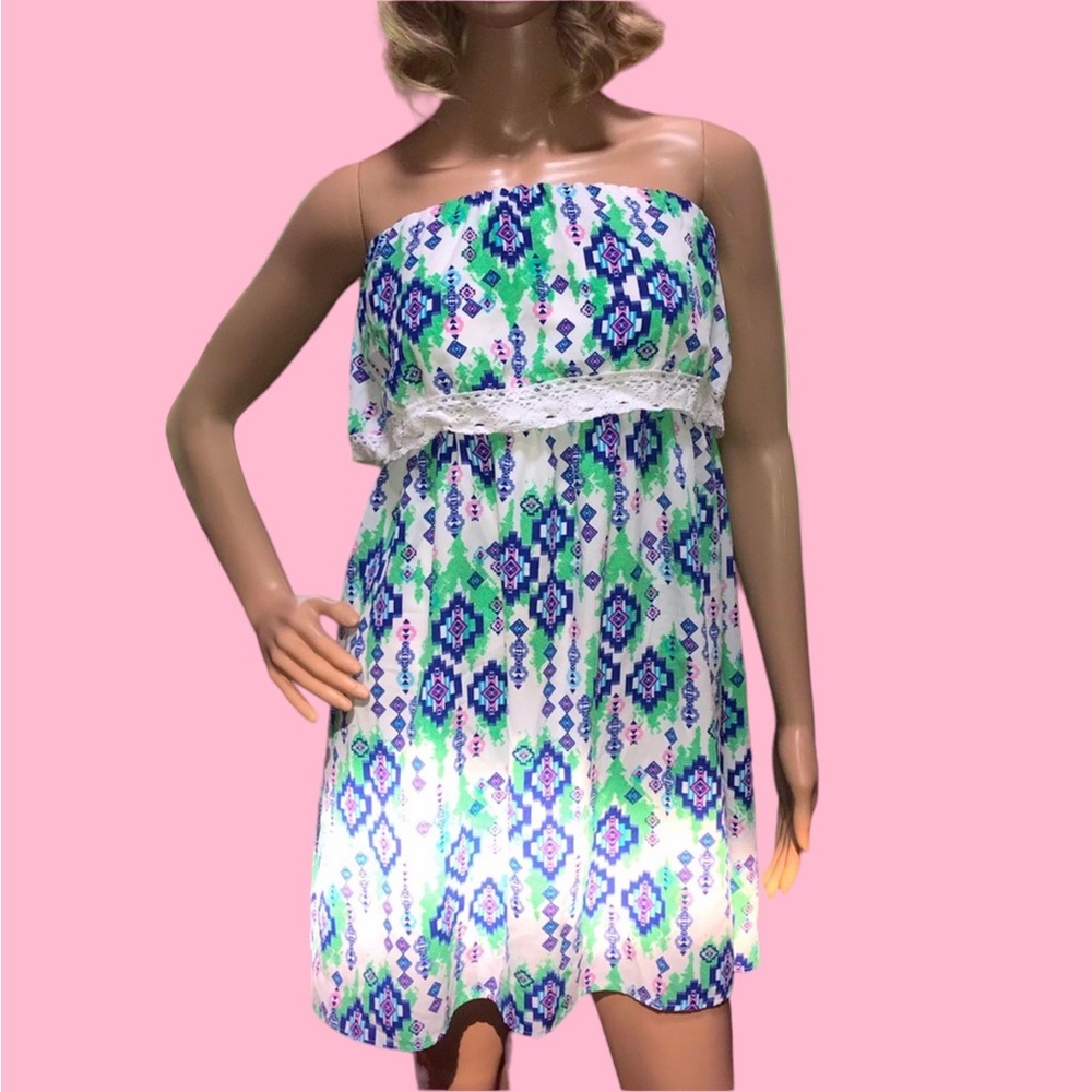 *CLEARANCE* Vibrant Southwestern Dress